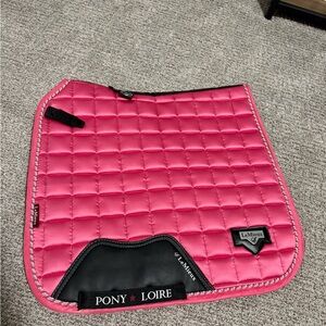 LeMieux Pink Pony Loire Dressage Saddle Pad